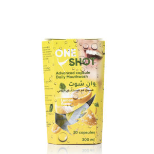 ONE SHOT · Citron — Bain de bouche en capsules
