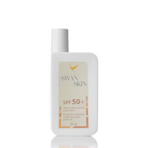SWAN SKIN SPF 50+ · Crème solaire teintée adaptative